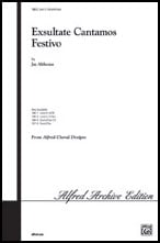 Exsultate Cantamos Festivo SAB choral sheet music cover Thumbnail